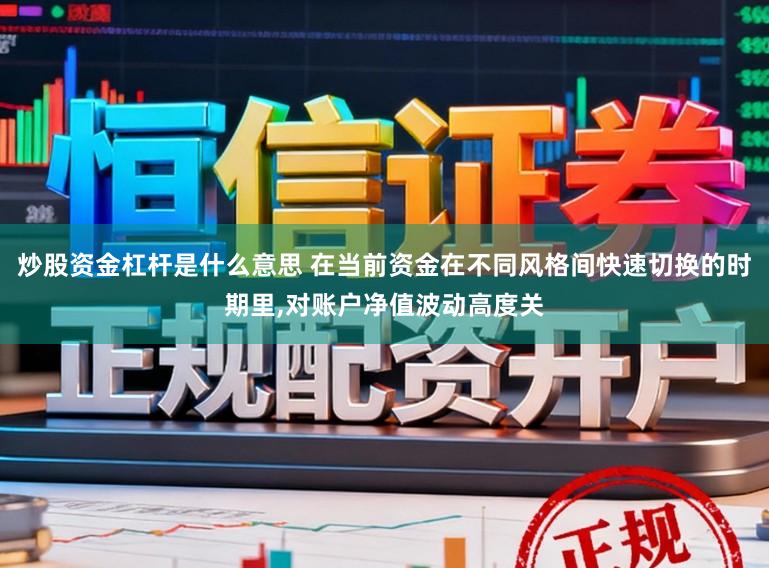 炒股资金杠杆是什么意思 在当前资金在不同风格间快速切换的时期里，对账户净值波动高度关