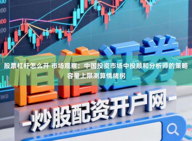股票杠杆怎么开 市场观察：中国投资市场中投顾和分析师的策略容量上限测算情绪拐