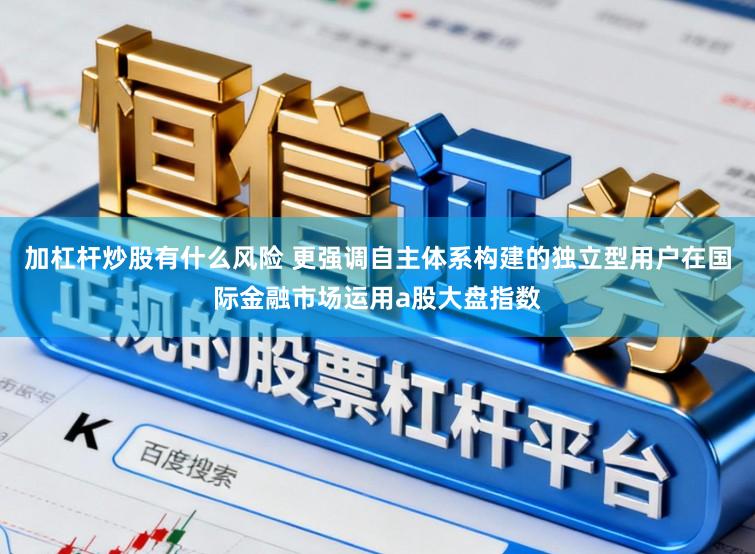 加杠杆炒股有什么风险 更强调自主体系构建的独立型用户在国际金融市场运用a股大盘指数