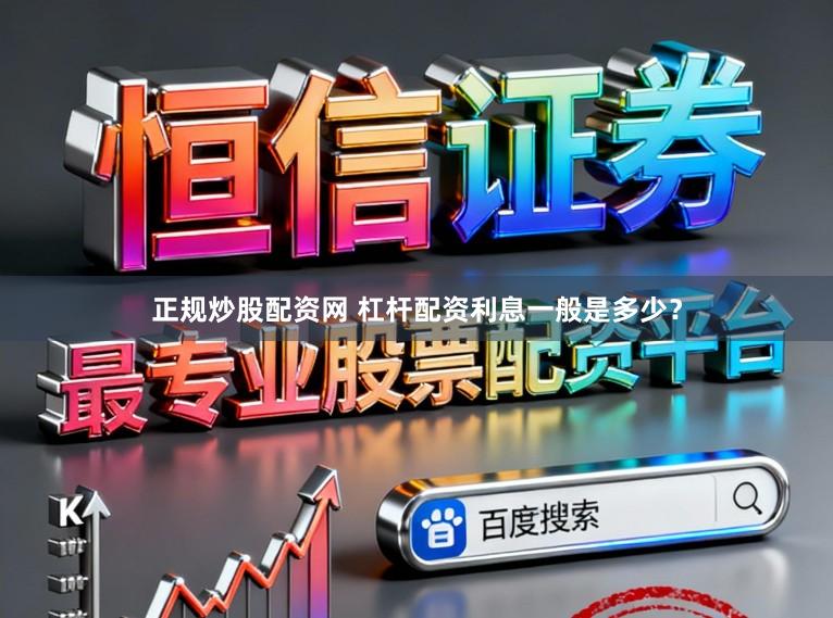 正规炒股配资网 杠杆配资利息一般是多少?