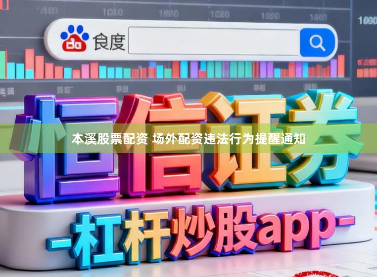 本溪股票配资 场外配资违法行为提醒通知