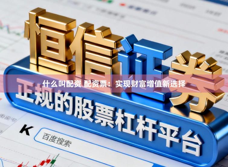 什么叫配资 配资票：实现财富增值新选择